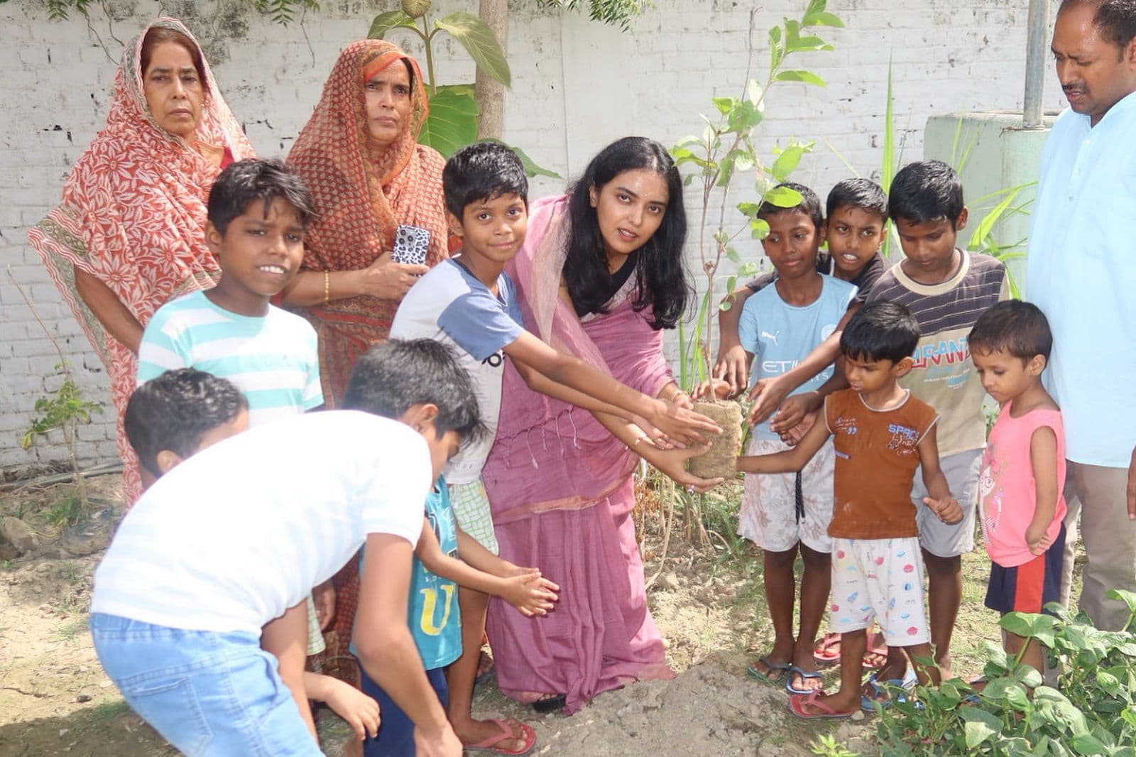 Native Sapling Nurseries campaign by Aaranyak Foundation